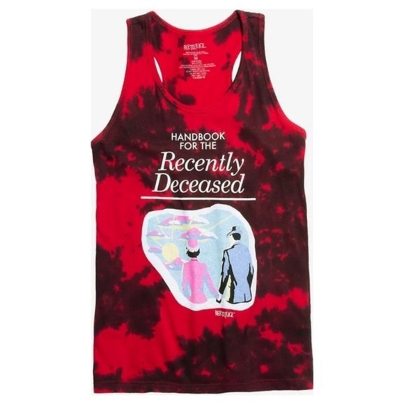 Beetlejuice Handbook For The Recently Deceased Tank Top - Picture 1 of 5